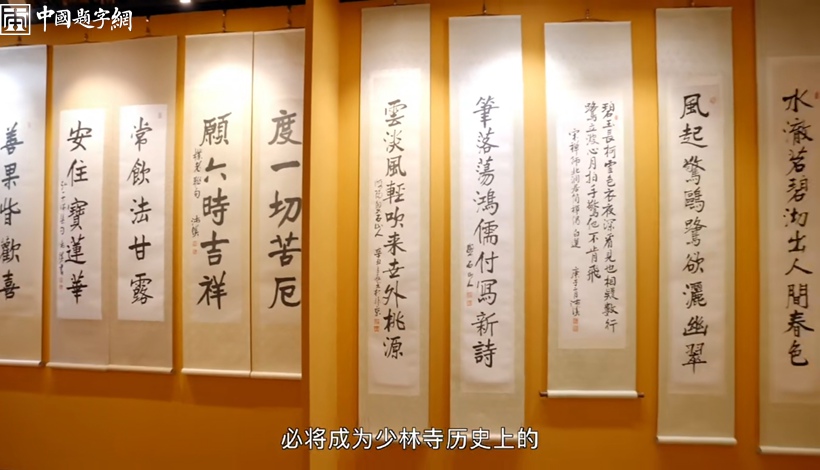 国学专家沛溪书画禅作品展在少林寺藏经阁隆重举办插图10中国题字网