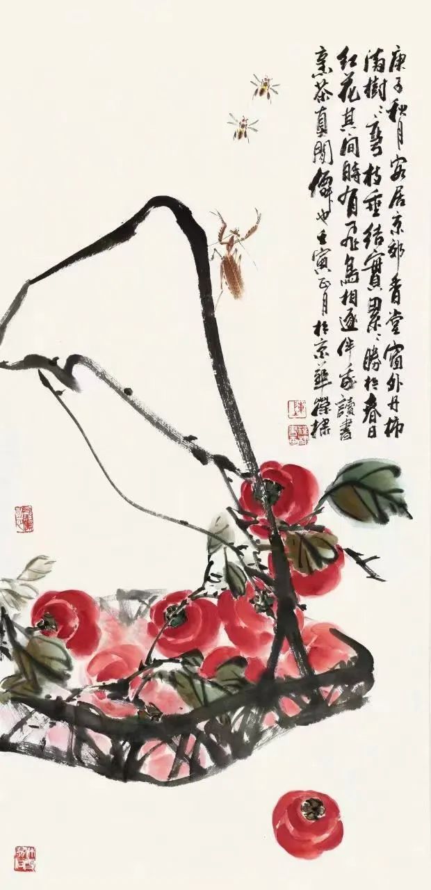 著名画家陈葆棣：躬耕艺圃 花叶融融｜作品定制插图8中国题字网