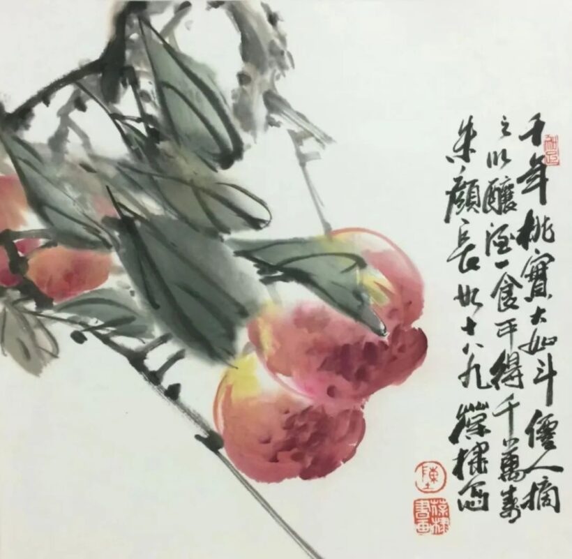 著名画家陈葆棣：躬耕艺圃 花叶融融｜作品定制插图5中国题字网