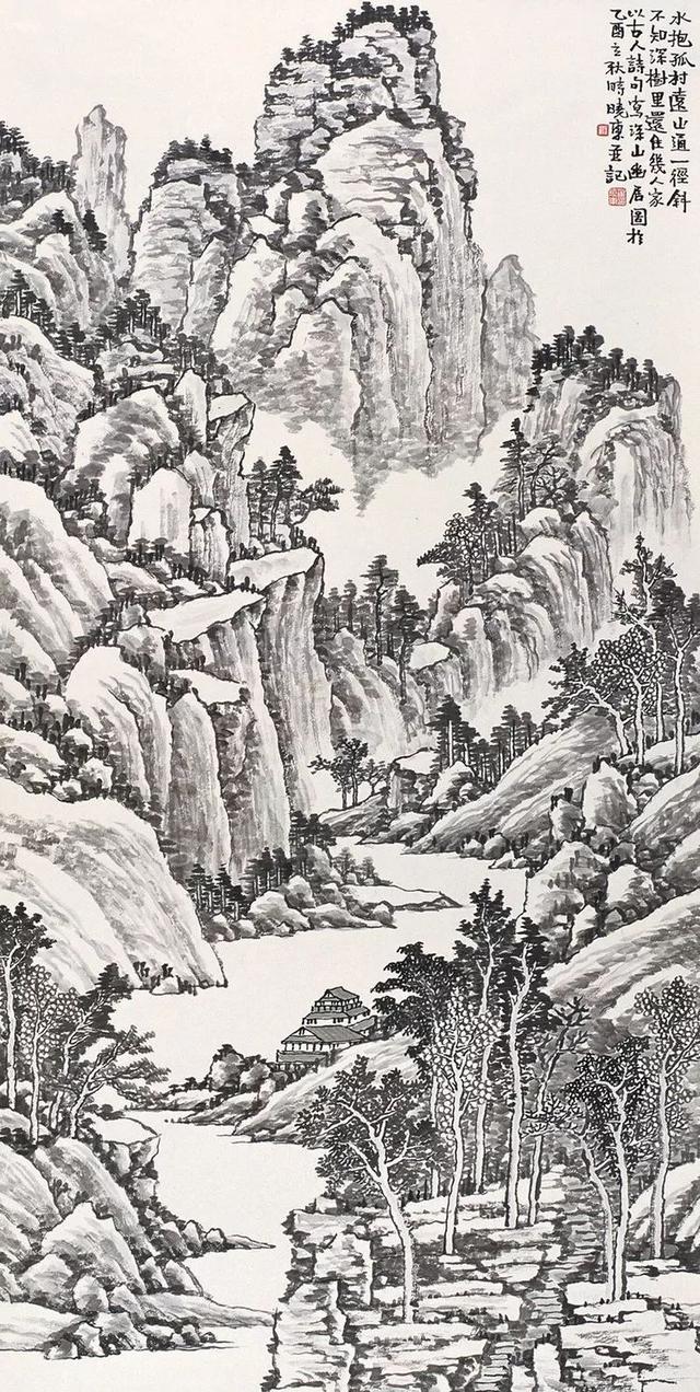 崔晓东山水画｜敦厚稳健 雄浑典丽｜作品定制插图1中国题字网