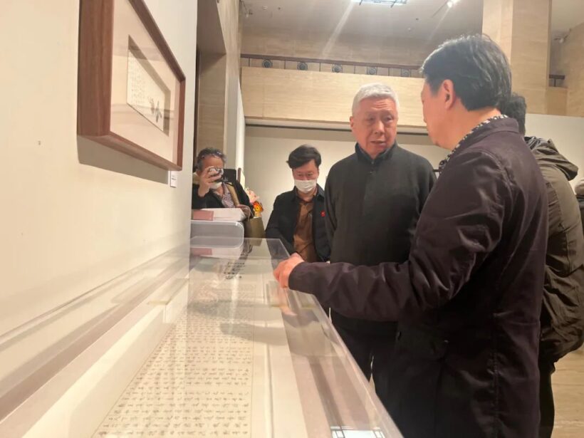 管峻书法作品展在中国美术馆开展 隽笔行笺 ｜作品定制插图4中国题字网