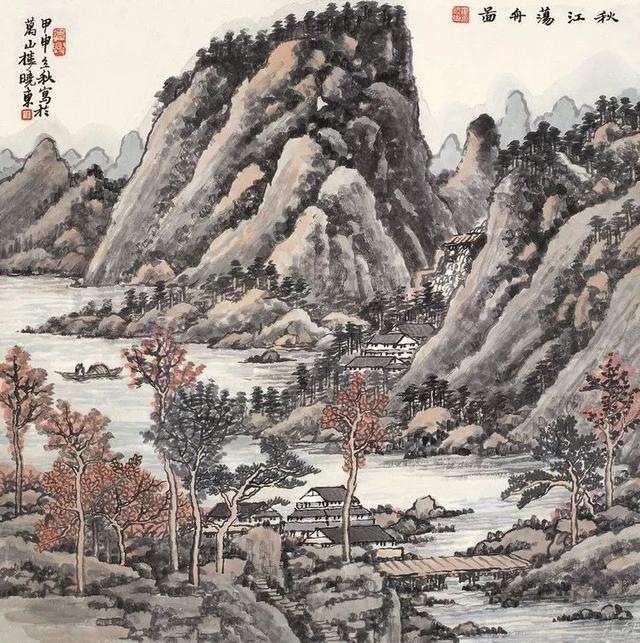 崔晓东山水画｜敦厚稳健 雄浑典丽｜作品定制插图4中国题字网